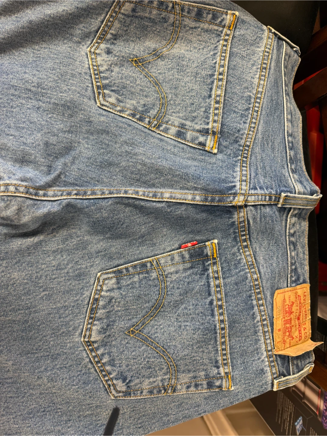 Men’s Levi's 501 Original Fit Jeans W34 L34 - photo 3