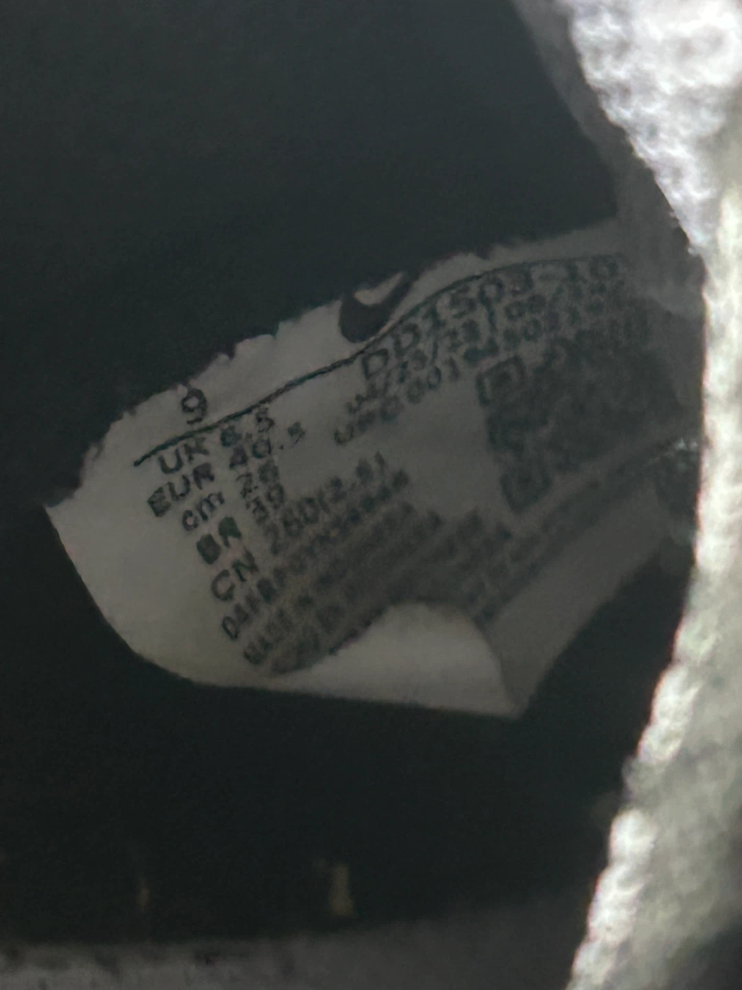 Nike Dunk Low Black and White Size 9 - photo 3