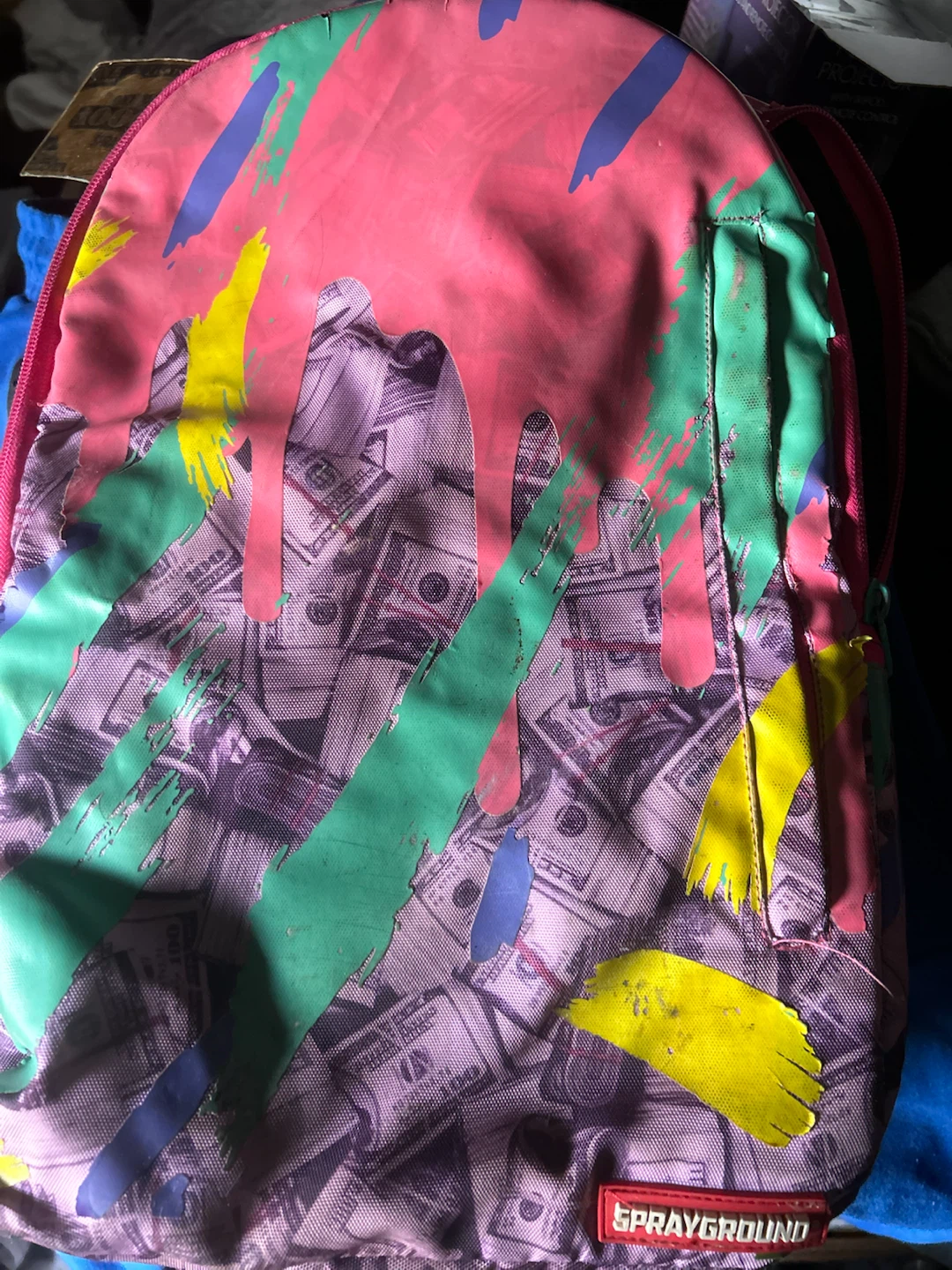 Sprayground Money Print Backpack