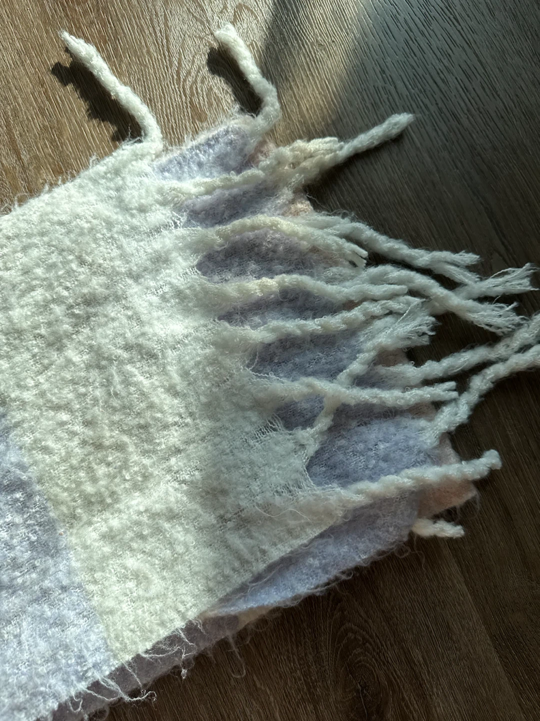 Soft Pastel Striped Scarf - photo 2