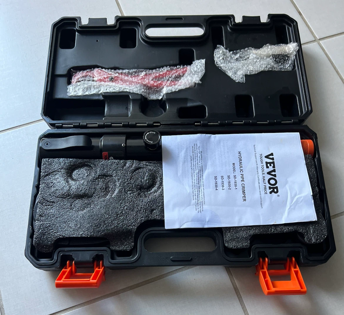 VEVOR Hydraulic Pipe Crimper Set - photo 2
