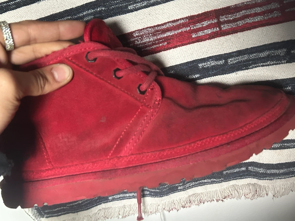 UGG Red Suede Boots