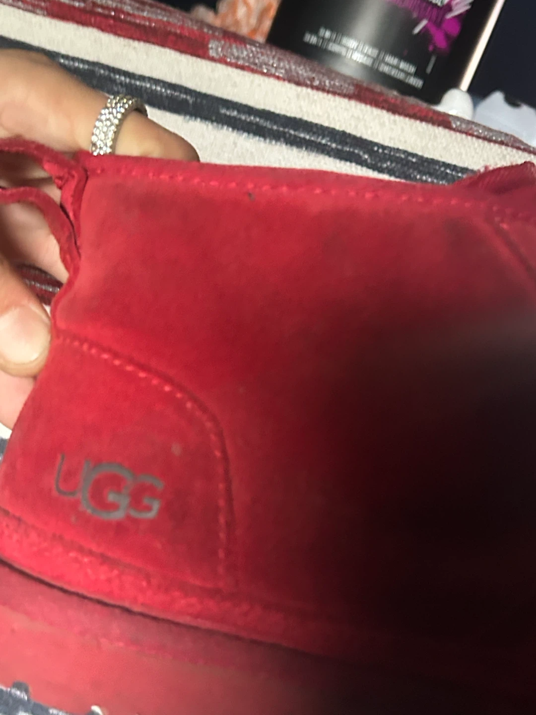 UGG Red Suede Boots - photo 2