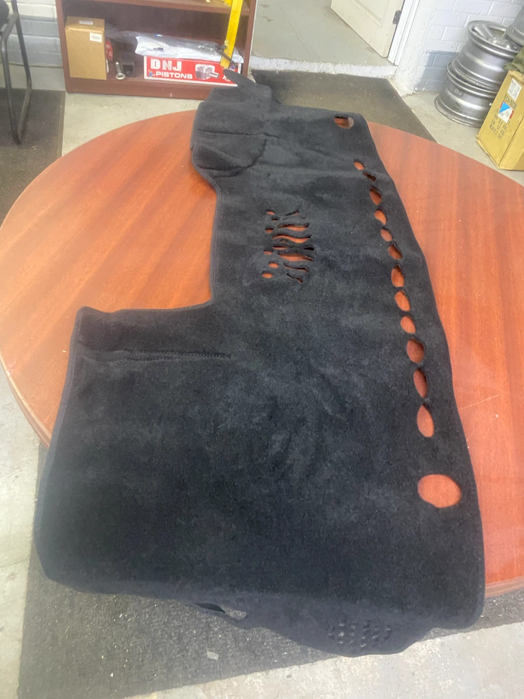 Black Car Dashboard Cover Mat - photo 2