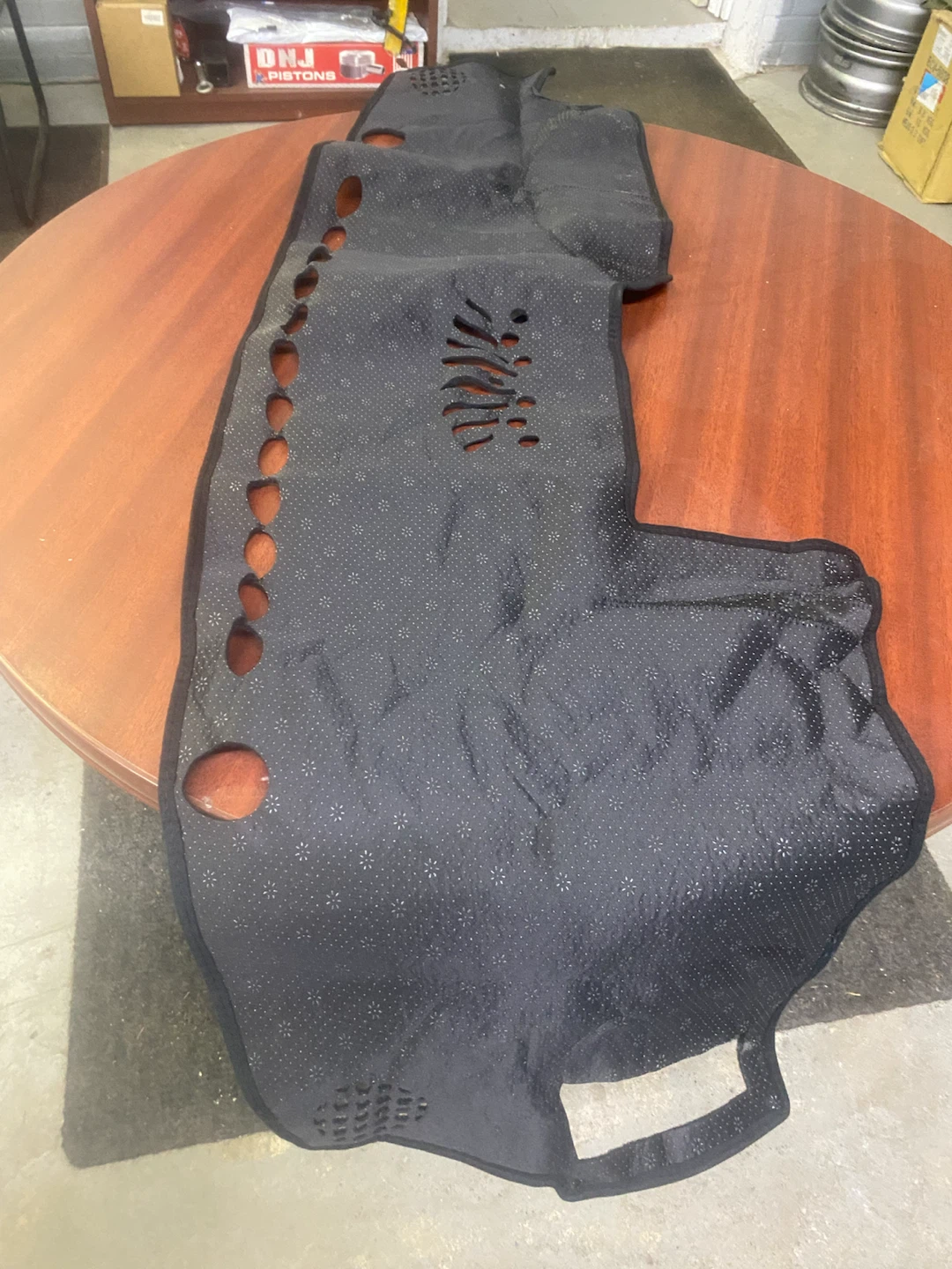 Black Car Dashboard Cover Mat - photo 4