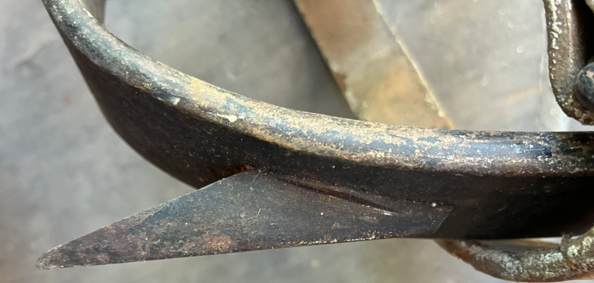 Vintage Lineman's Pole Climbing Spurs / Gaffs tool antique - photo 2