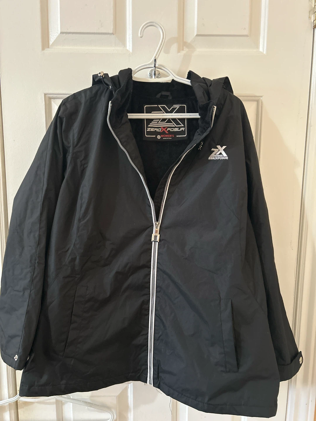 ZeroXposur Black Women's Jacket 1X