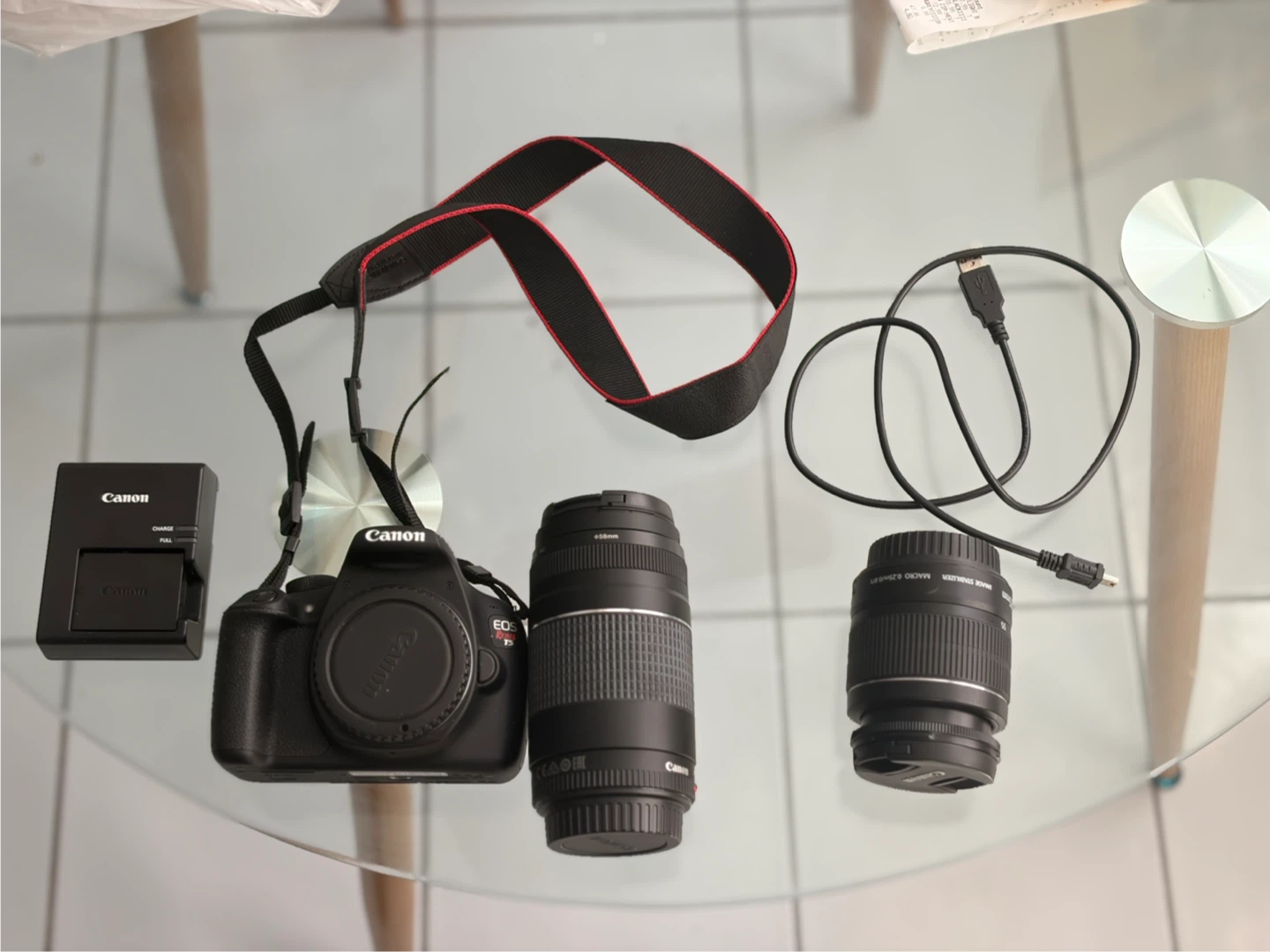Canon EOS Rebel T5 DSLR Camera Bundle