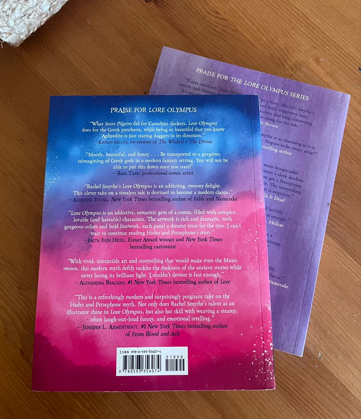 Graphic Novel: ‘LORE OLYMPUS’ Vol. 1 & 5 - photo 5