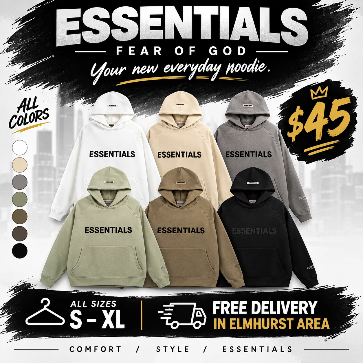 Fear of God Essentials Hoodie - photo 4