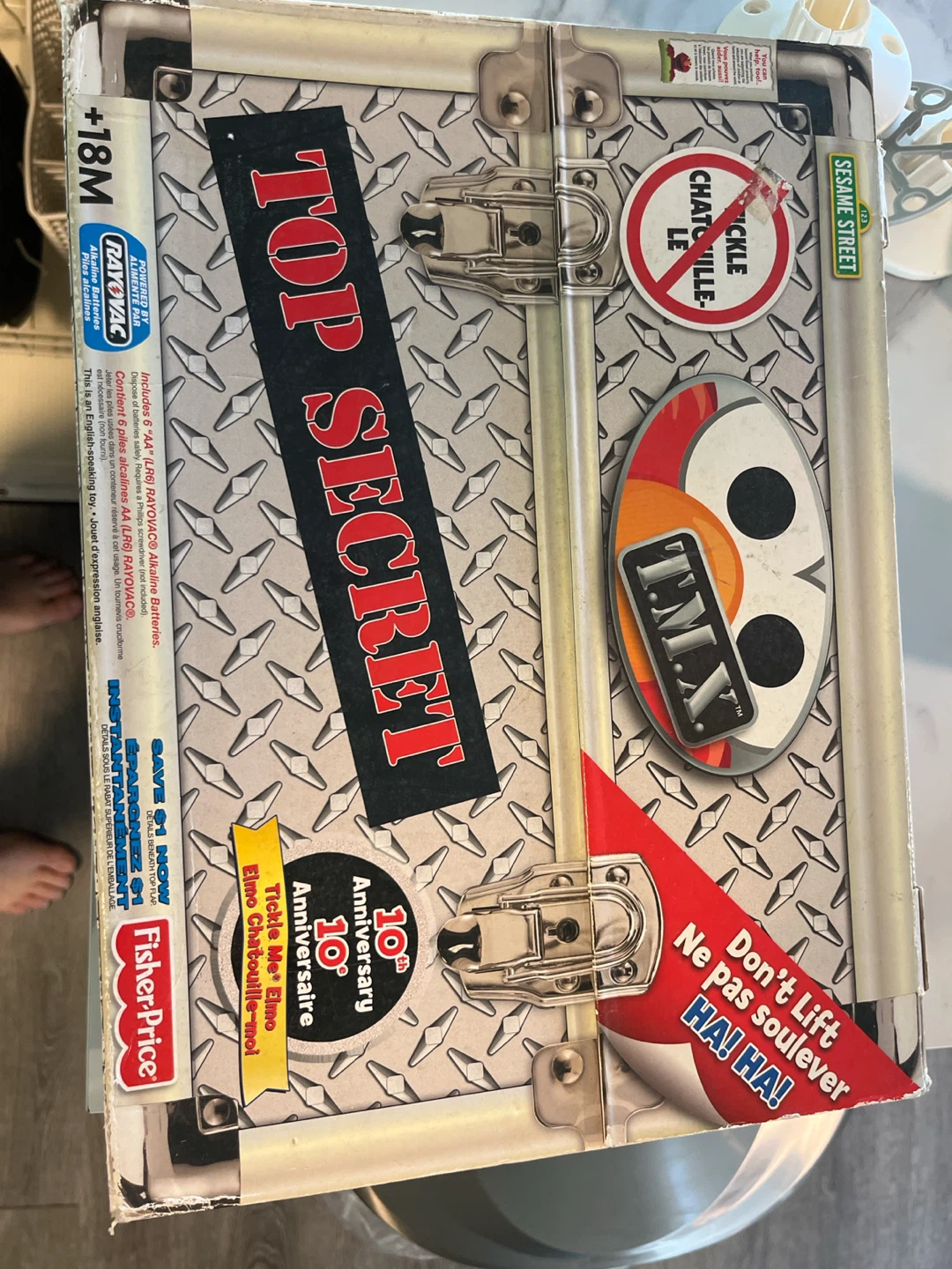 Fisher-Price T.M.X. Tickle Me Elmo 10th Anniversary