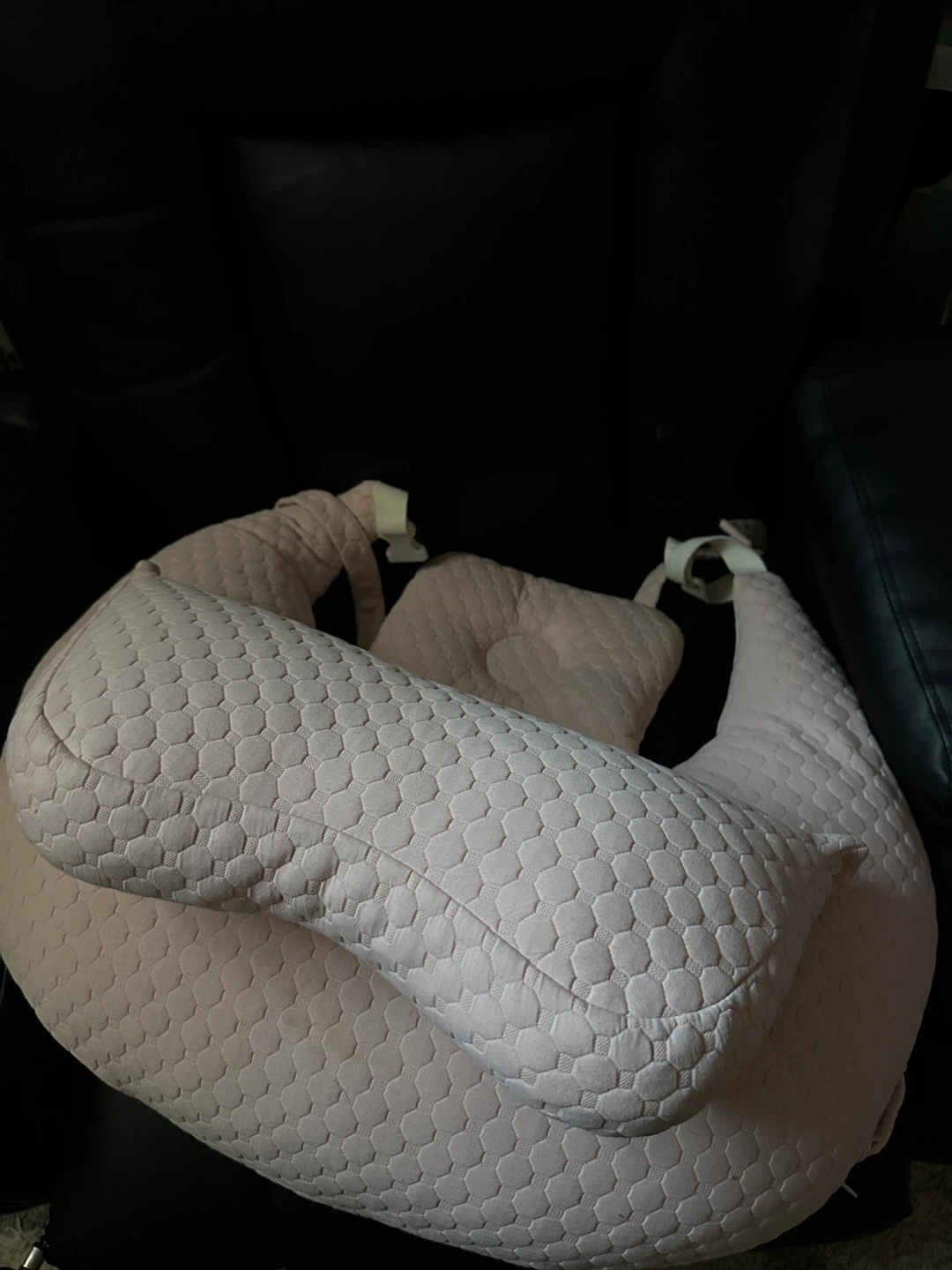 Ergonomic Breastfeeding Pillow - Pink