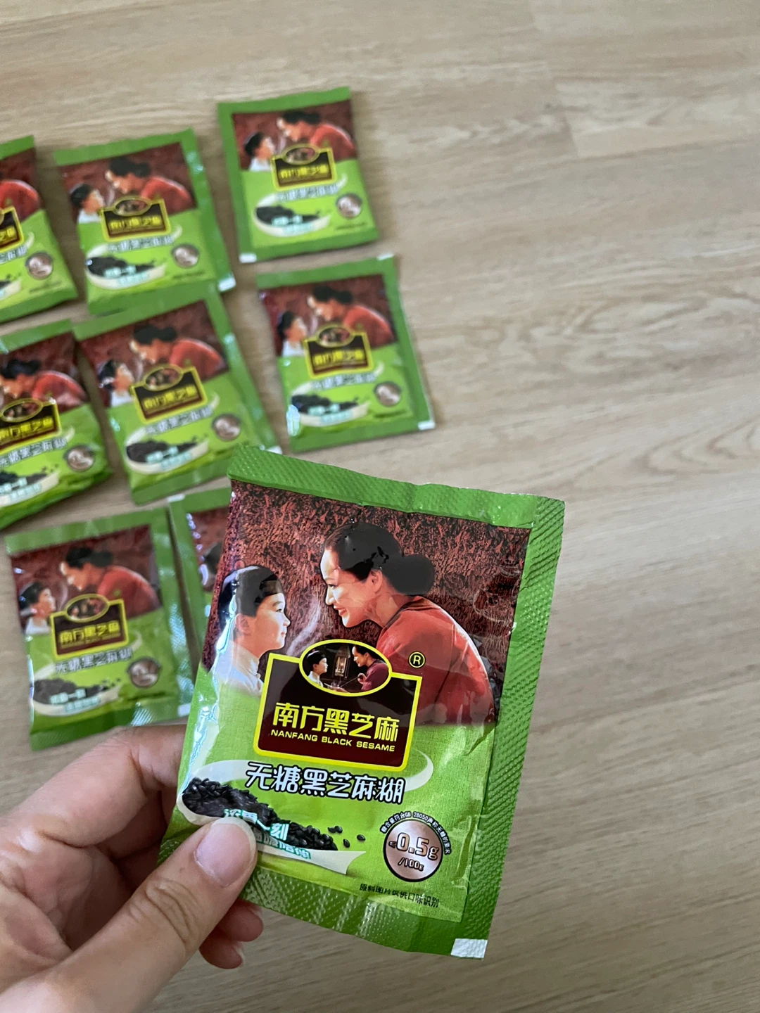 11 Nanfang Black Sesame Sugar-Free Packets - photo 3