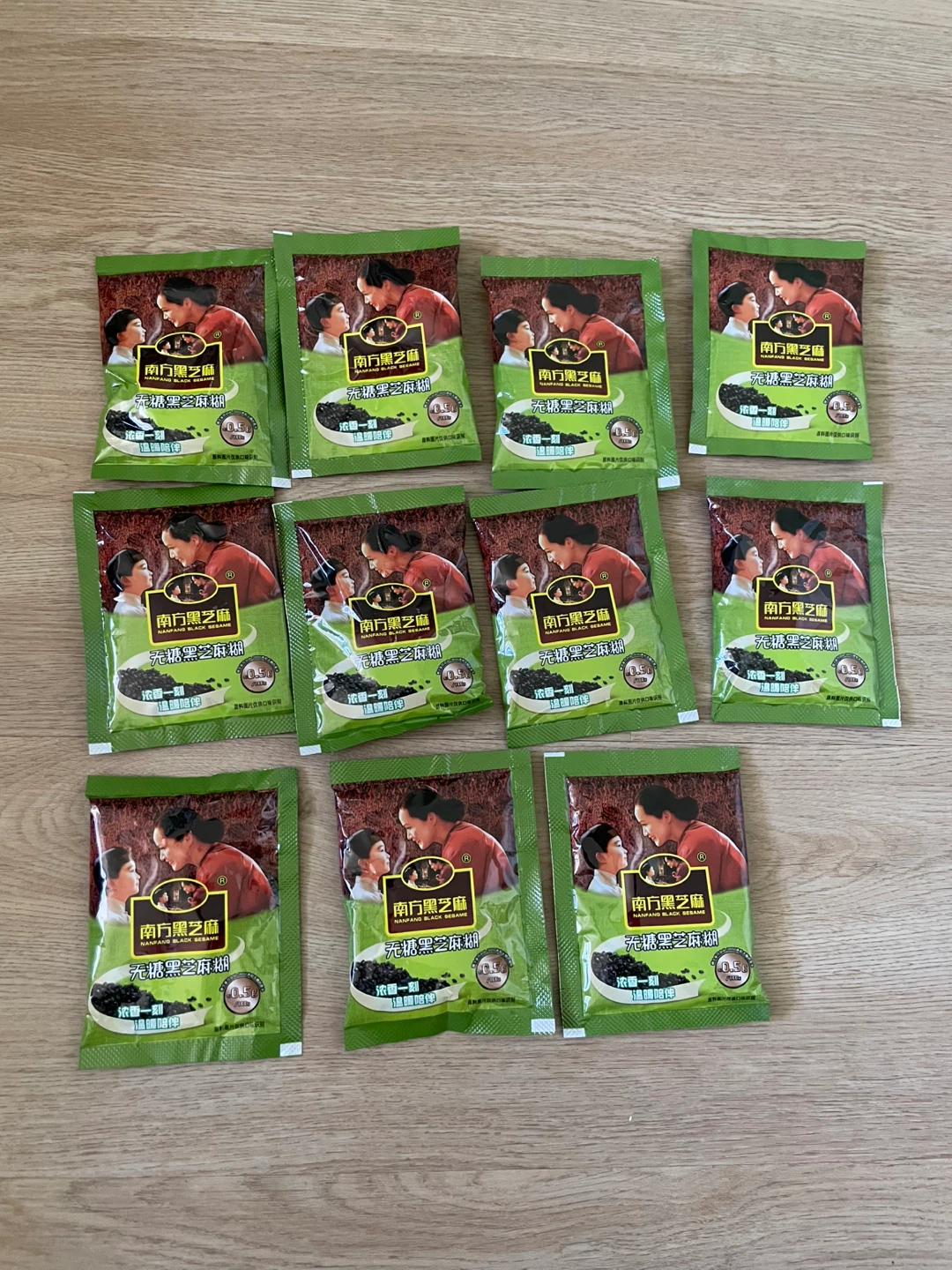 11 Nanfang Black Sesame Sugar-Free Packets - photo 2