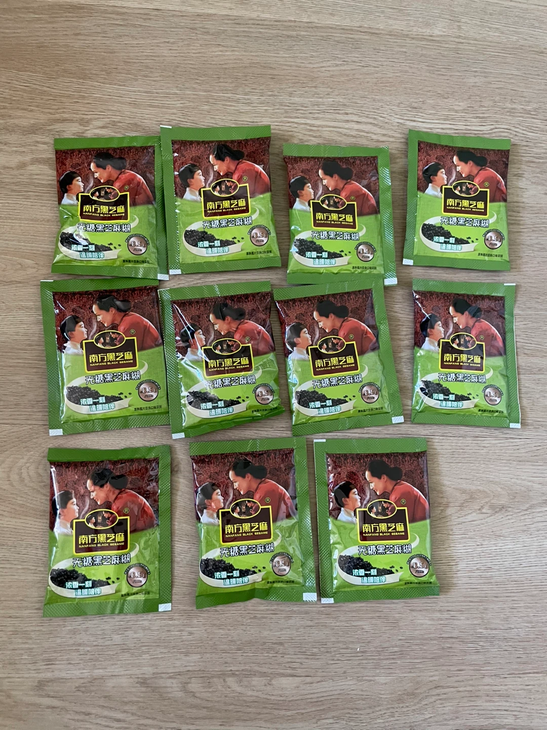 11 Nanfang Black Sesame Sugar-Free Packets