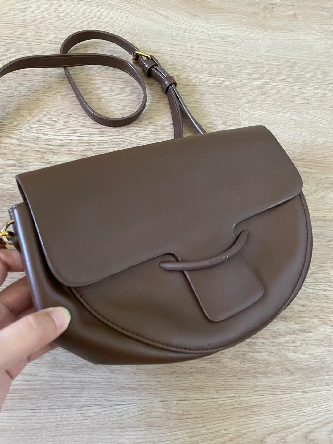 Mashaame Brown Crossbody Bag - photo 3