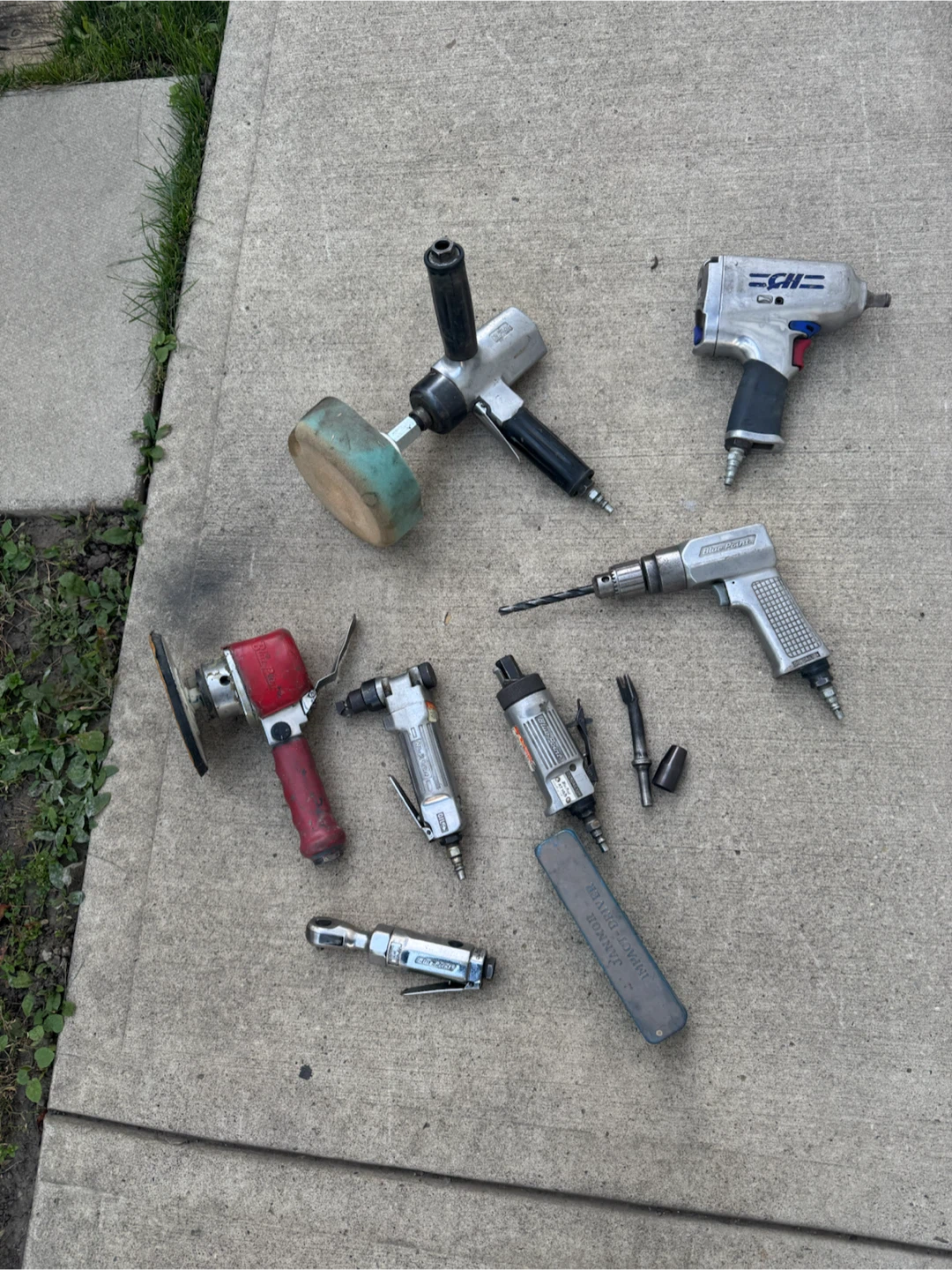 Snap on ( Blue Point ) Pneumatic Air Tools.