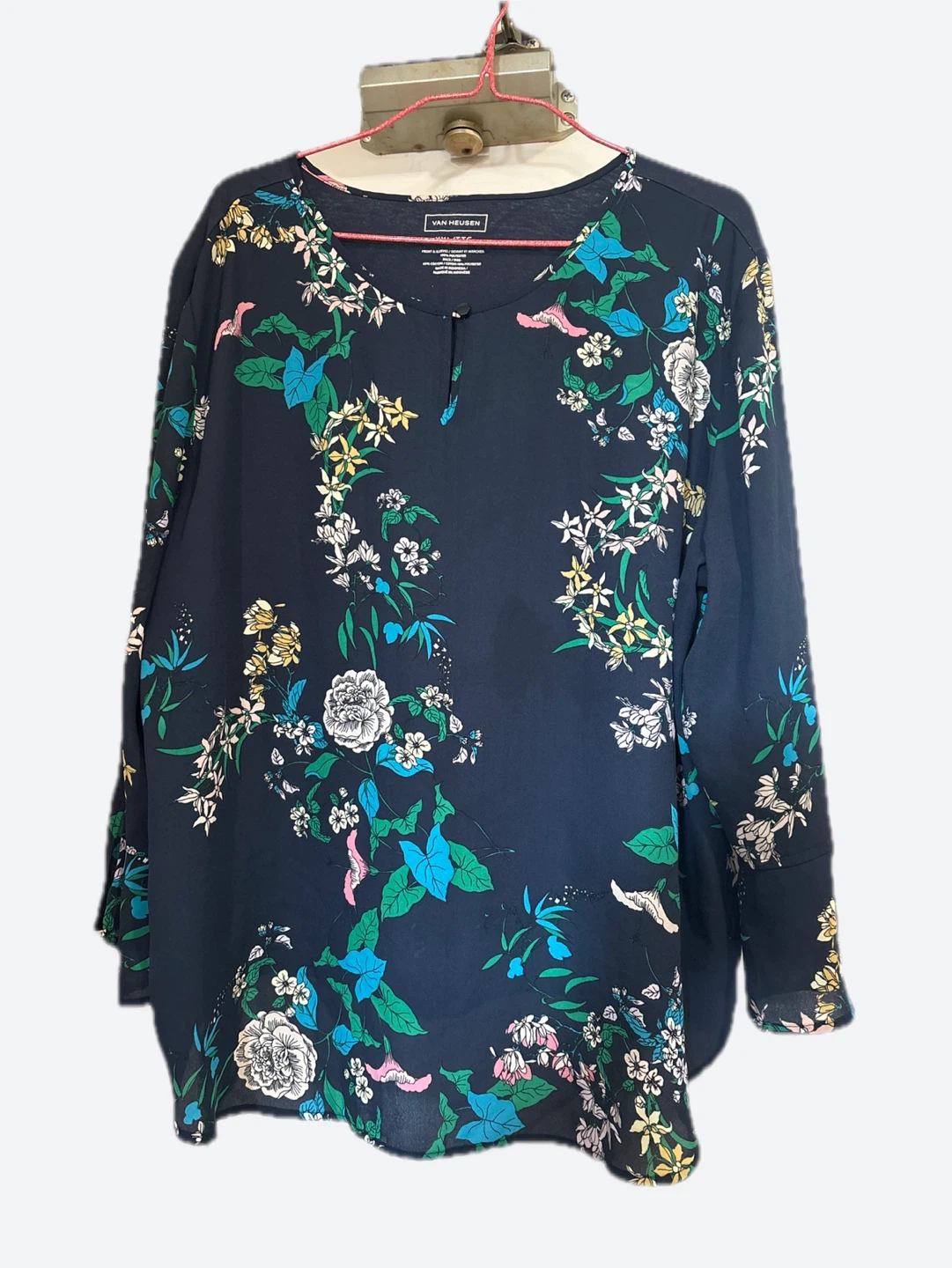 Van Heusen floral long-sleeve top