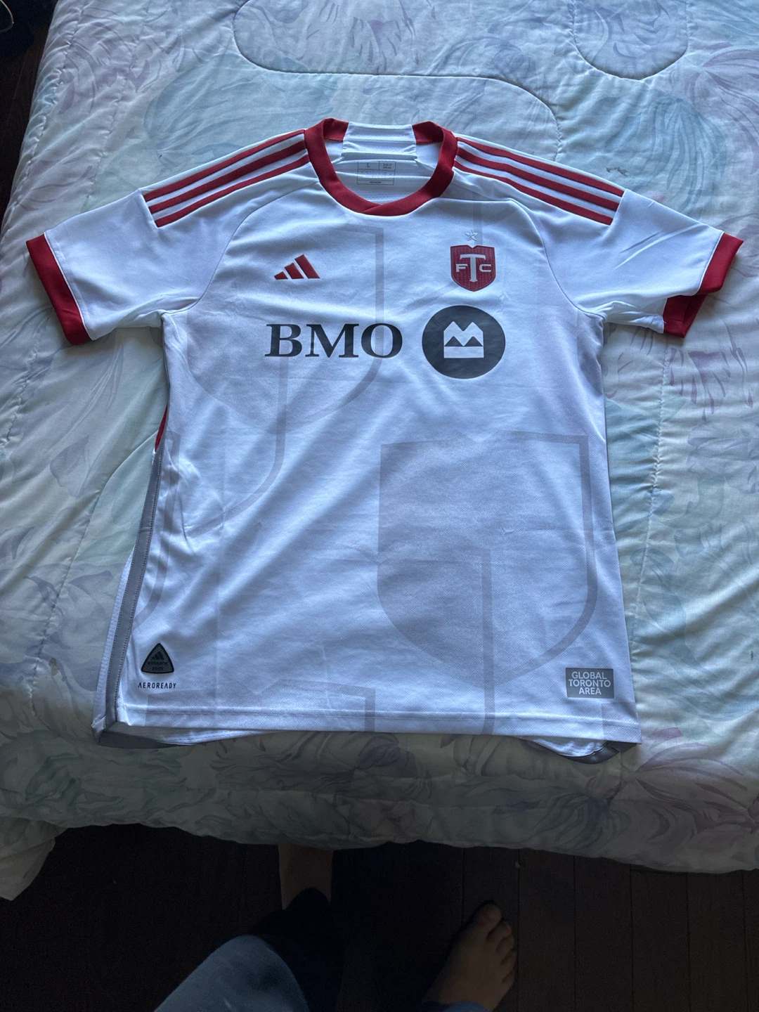 Toronto FC Adidas Jersey Large