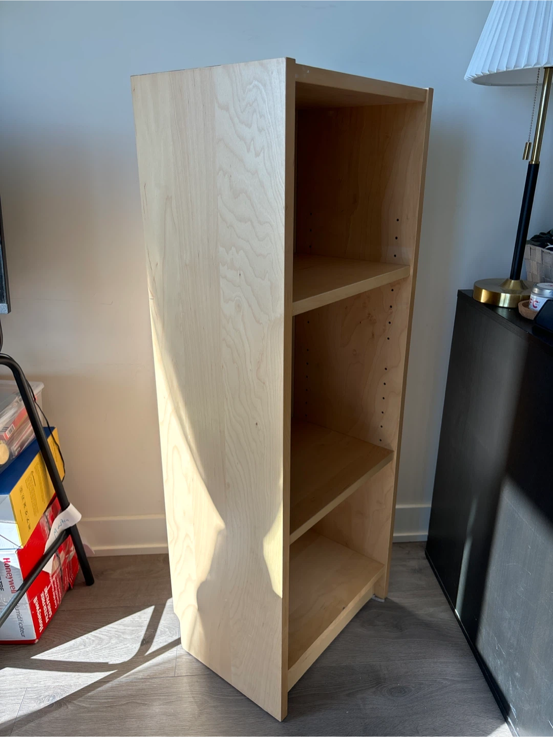 Light Wood Tall Bookshelf - photo 2