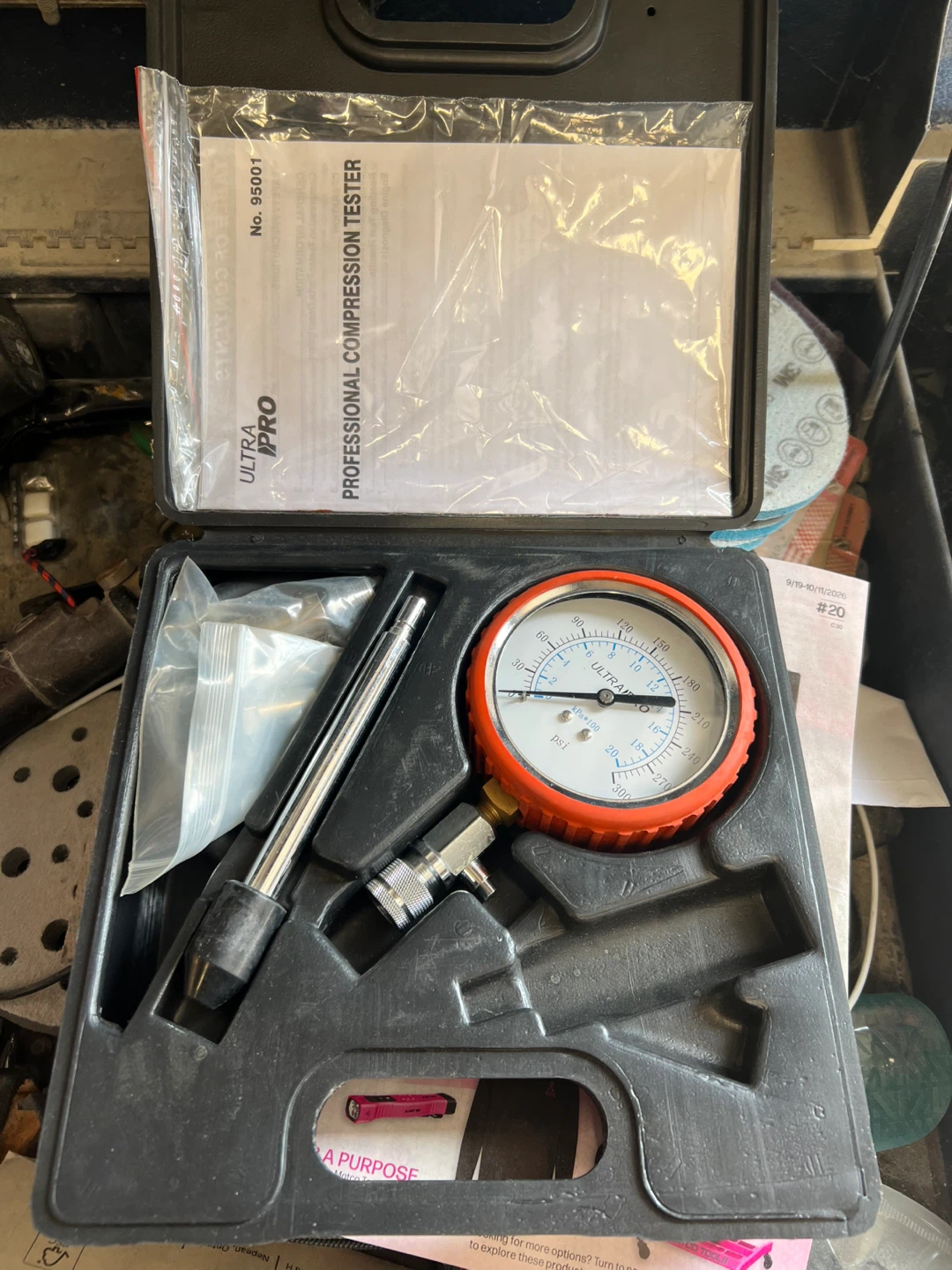 NAPA Ultra Pro Professional Compression Tester 95001 - photo 2