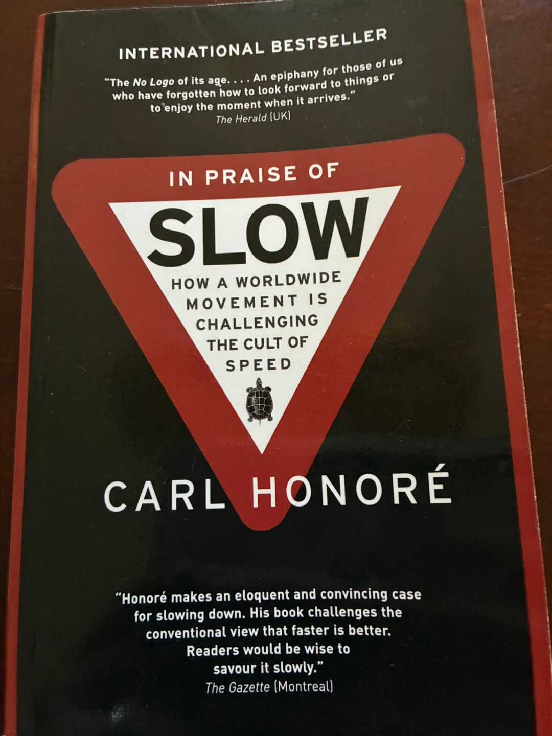 In Praise of Slow Carl Honoré Self Help Mindfulness book