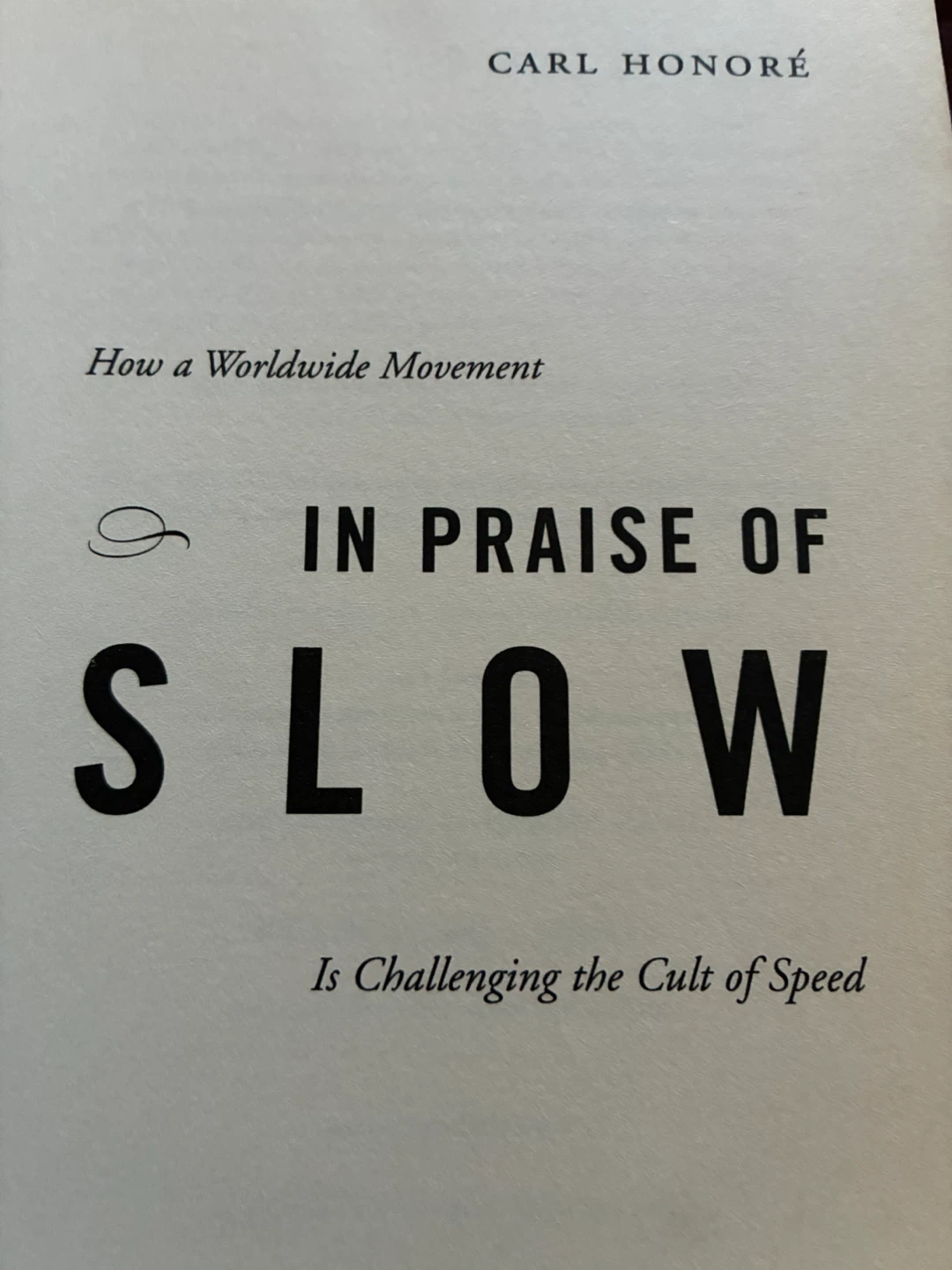 In Praise of Slow Carl Honoré Self Help Mindfulness book - photo 2