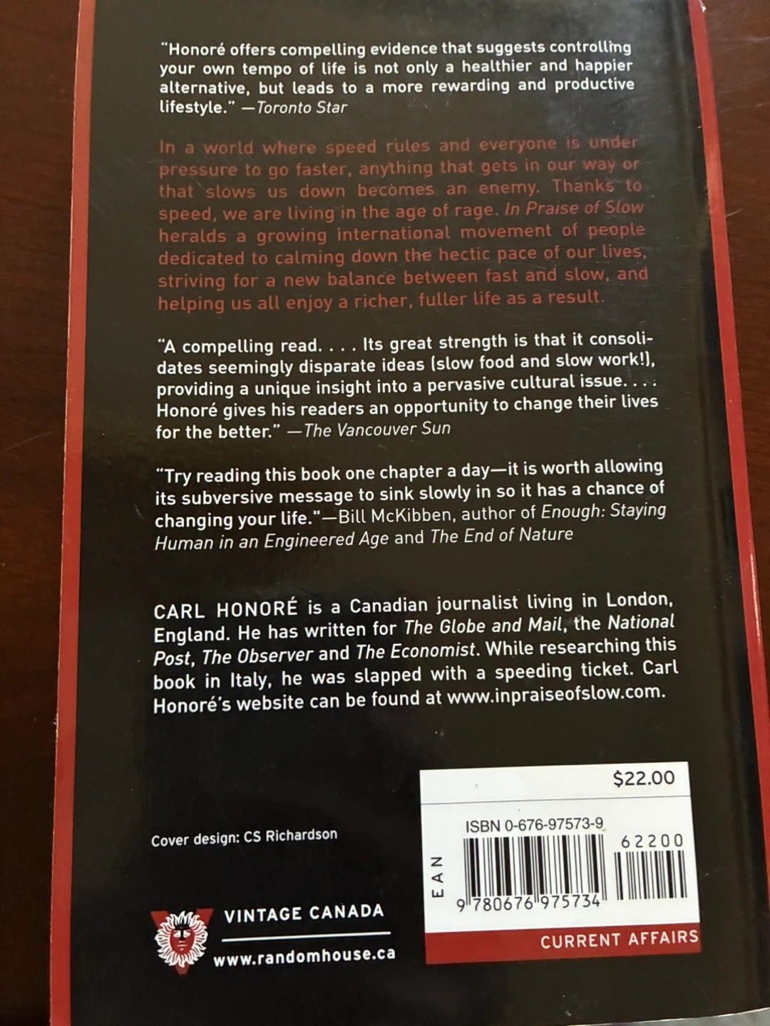In Praise of Slow Carl Honoré Self Help Mindfulness book - photo 4