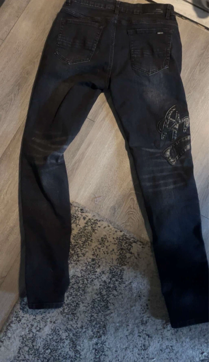 Amiri Black Jeans