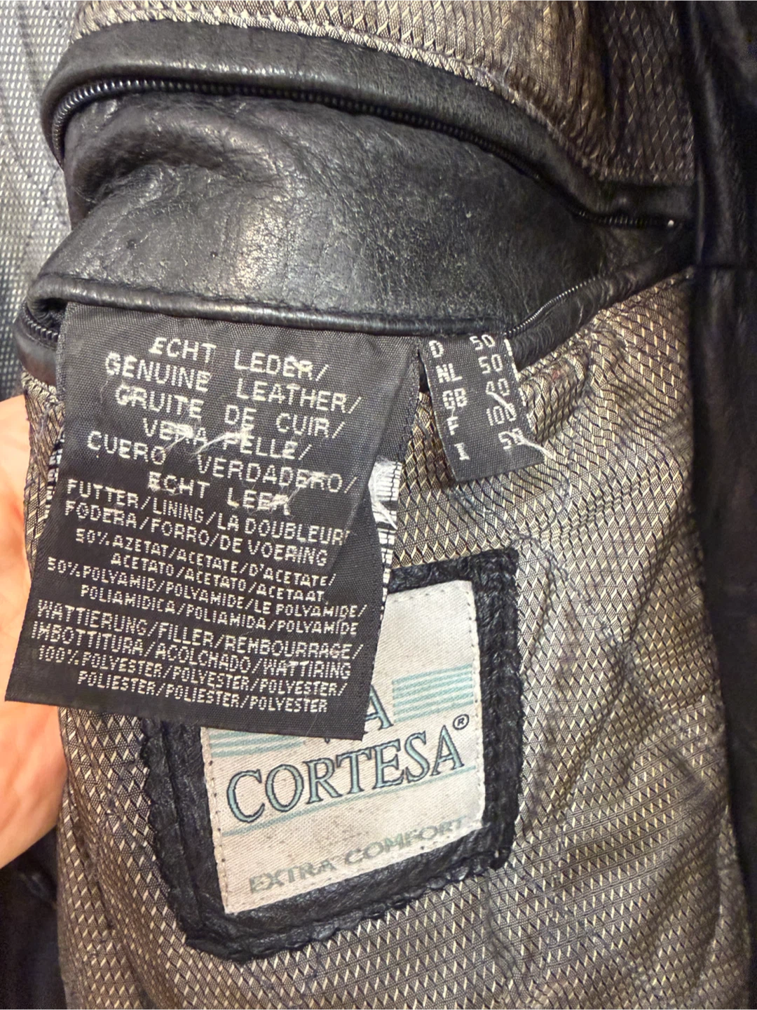 Men’s Via Cortesa Genuine Leather Jacket - photo 5