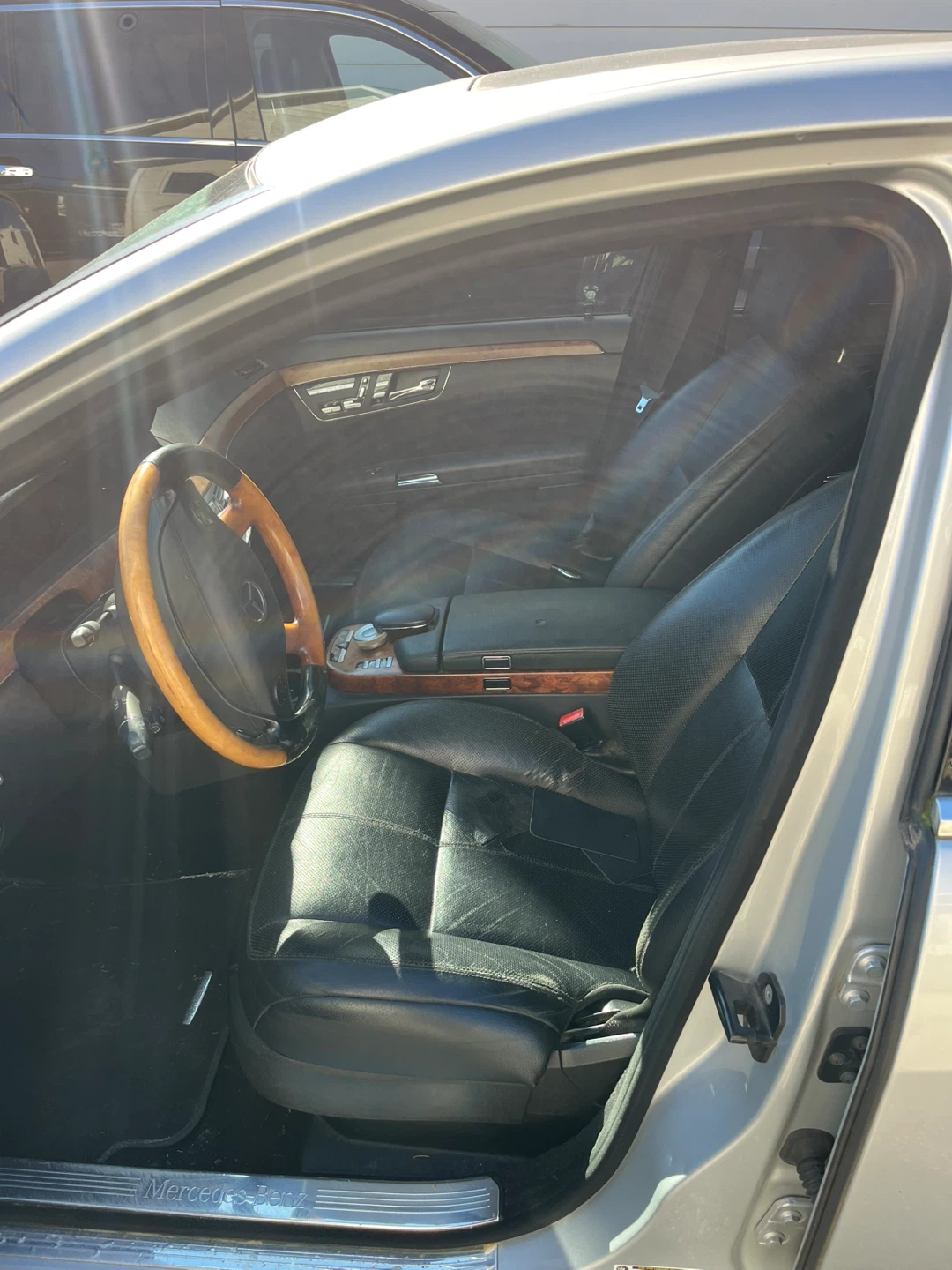 Mercedes-Benz S-Class Silver Sedan - photo 4