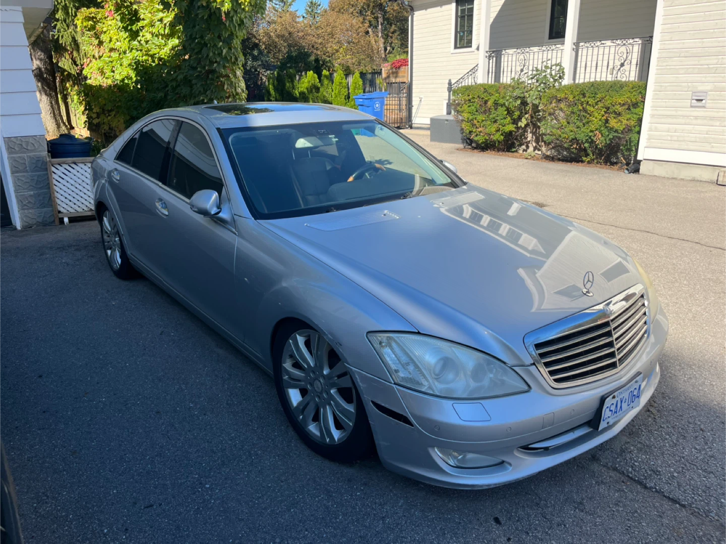 Mercedes-Benz S-Class Silver Sedan - photo 3