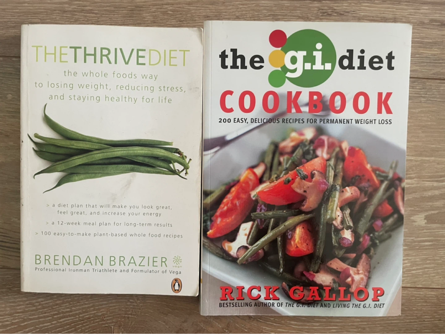 The Thrive Diet and The G.I. Diet Cookbook