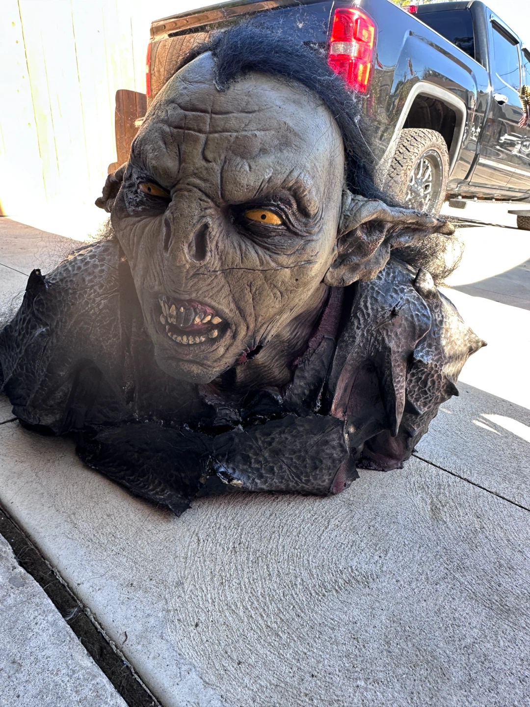 2002 Lord of the Rings Orc Bust - photo 2