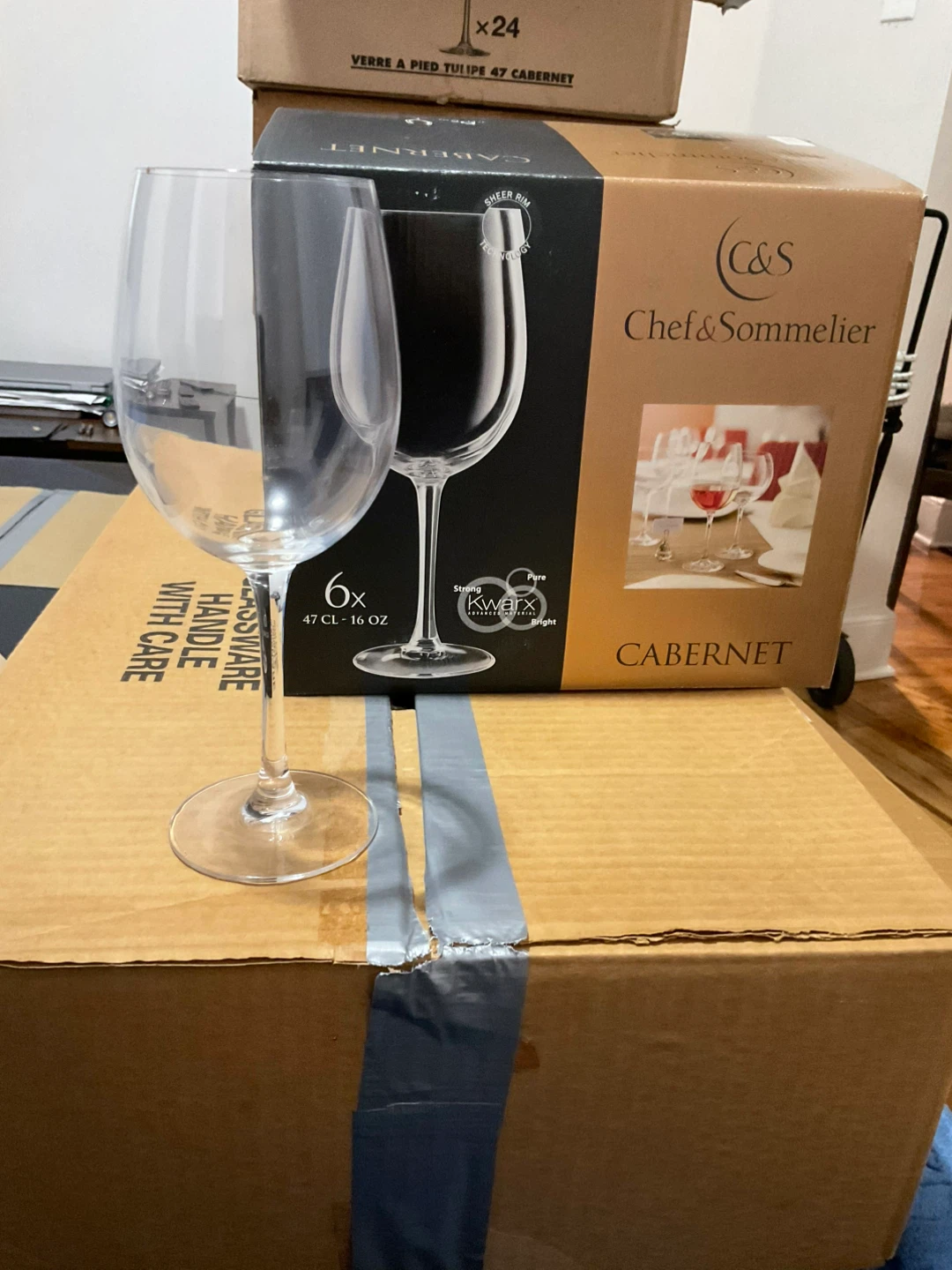 Chef & Sommelier Cabernet Wine Glasses (6 Count)