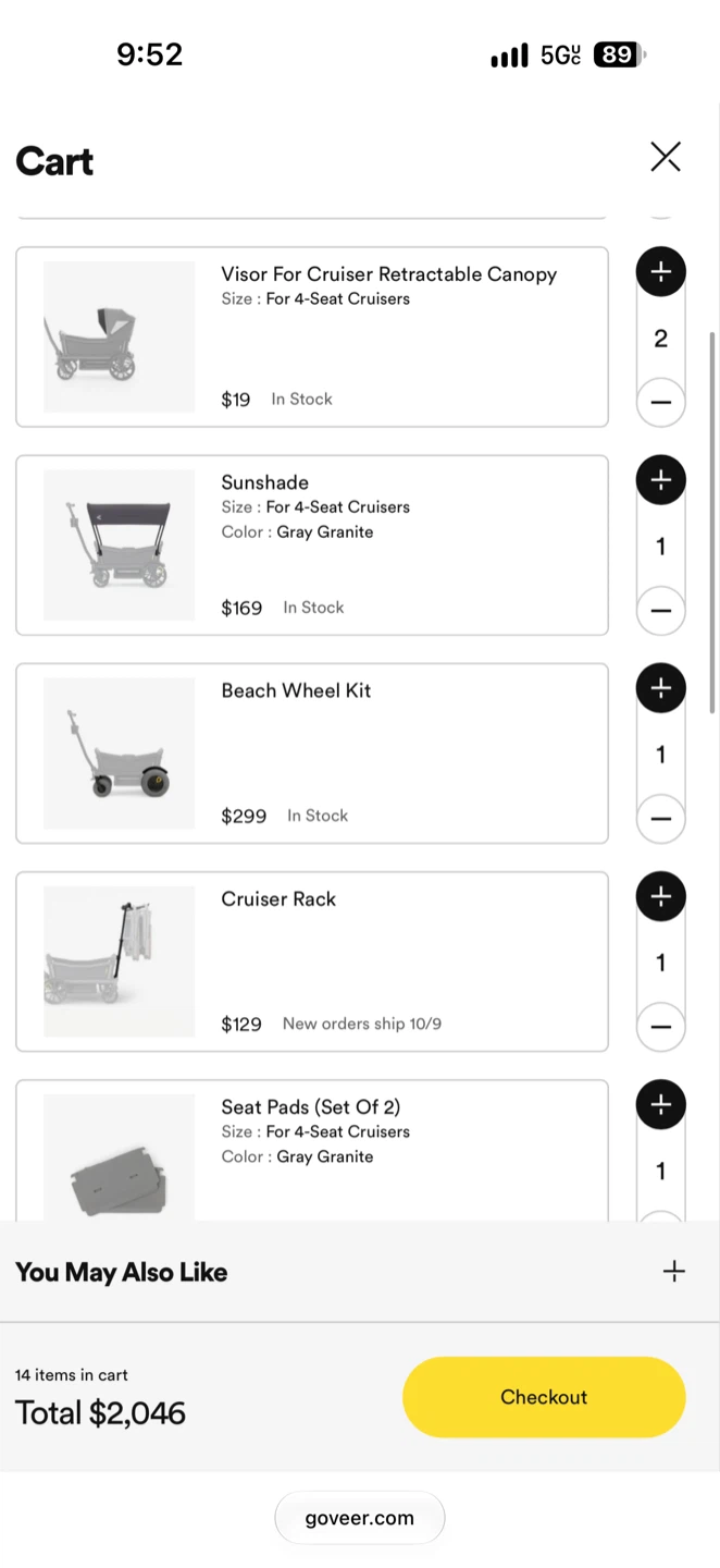 Veer All-Terrain Cruiser Stroller Wagon - photo 2