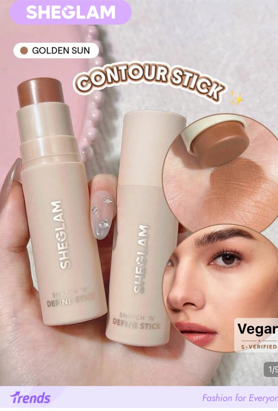 SHEGLAM Snatch 'N' Define Contour Stick - Golden Sun