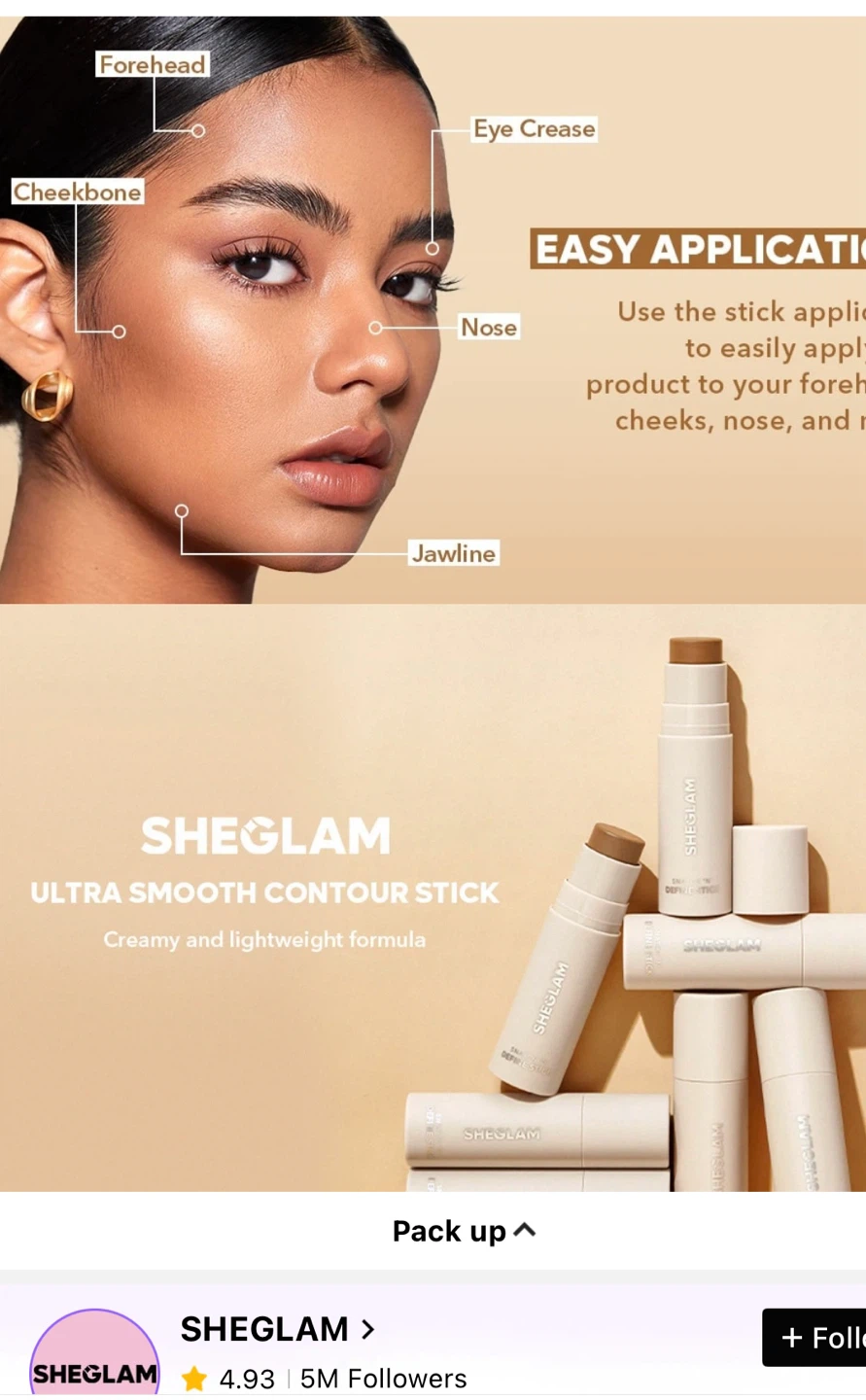 SHEGLAM Snatch 'N' Define Contour Stick - Golden Sun - photo 3