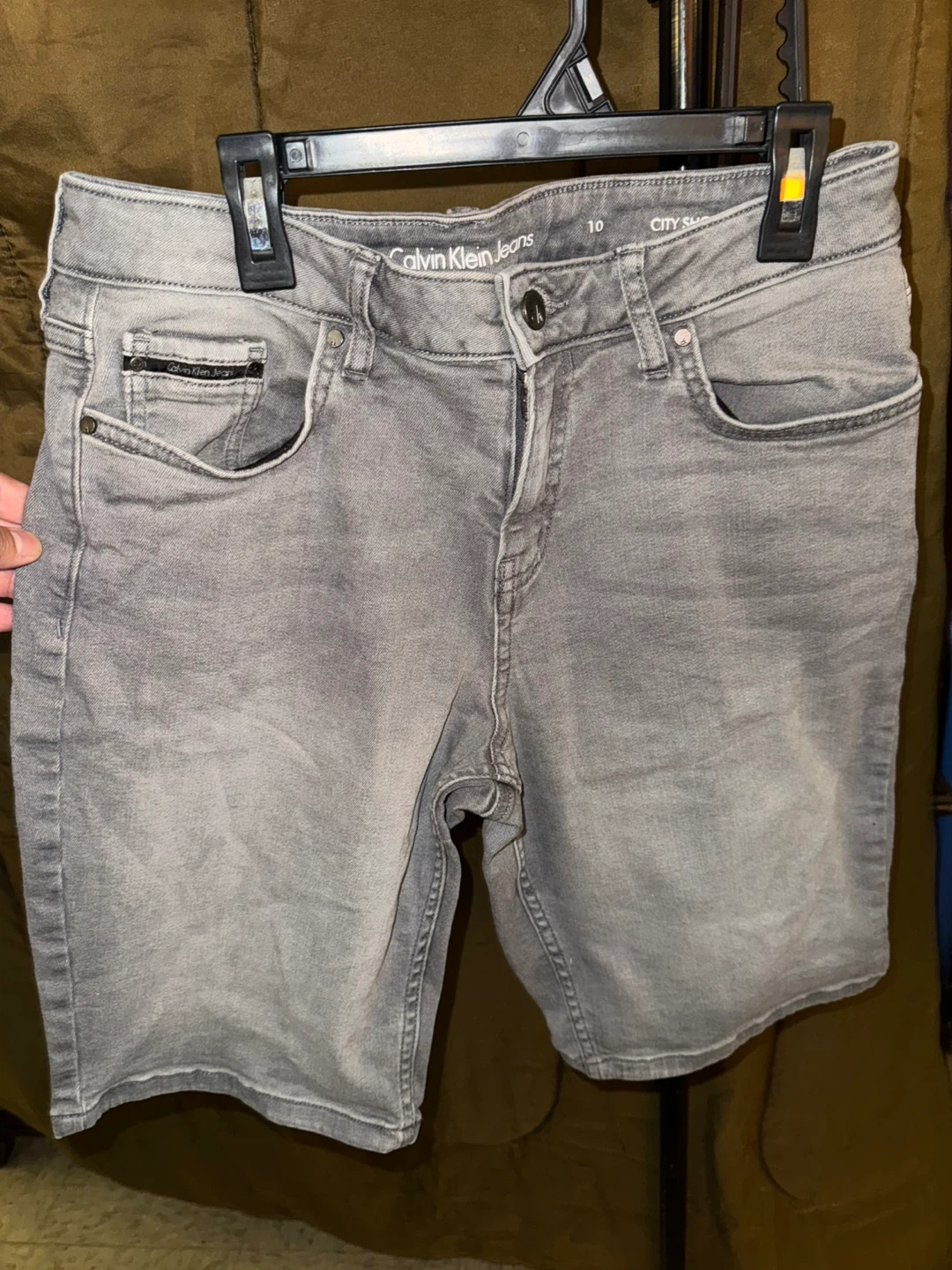 Calvin Klein Jeans Grey City Shorts - photo 2