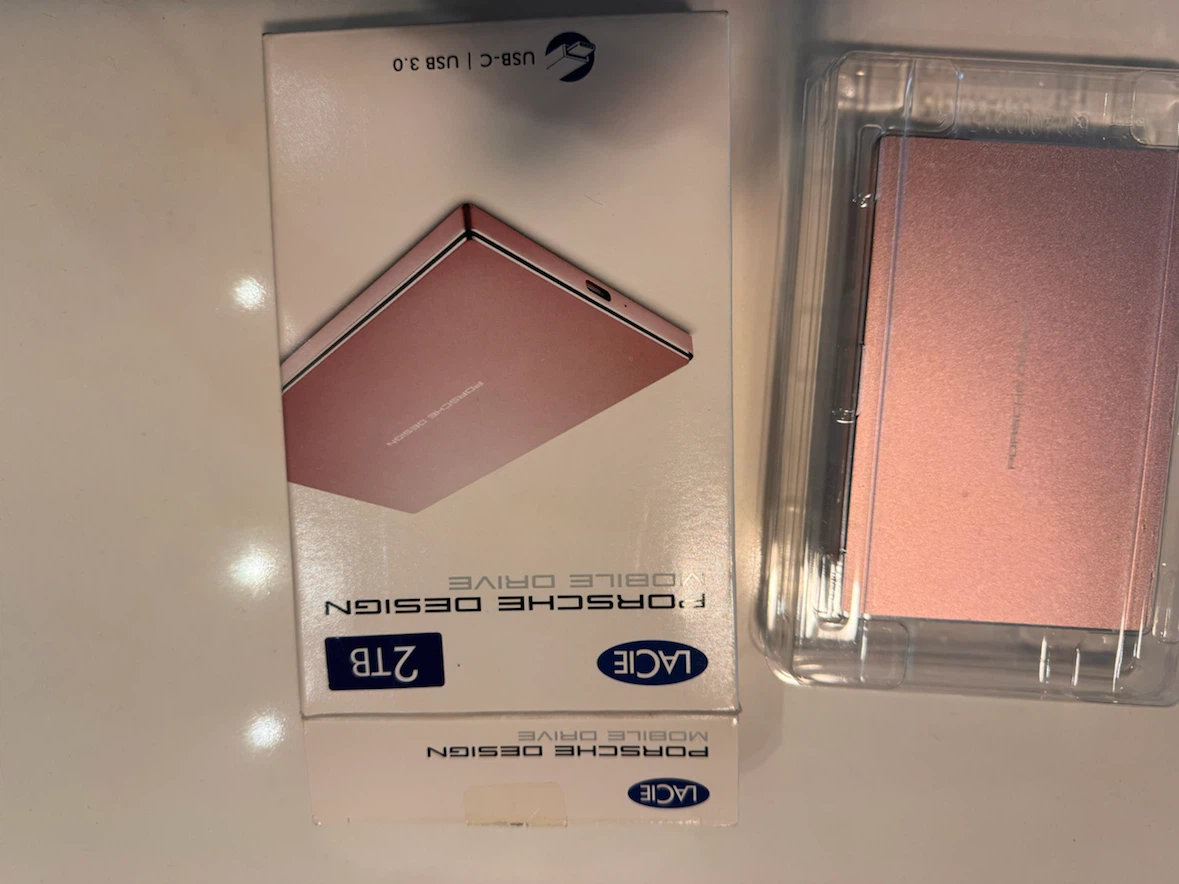 LaCie Porsche Design Slim 2TB External Hard Drive - photo 2