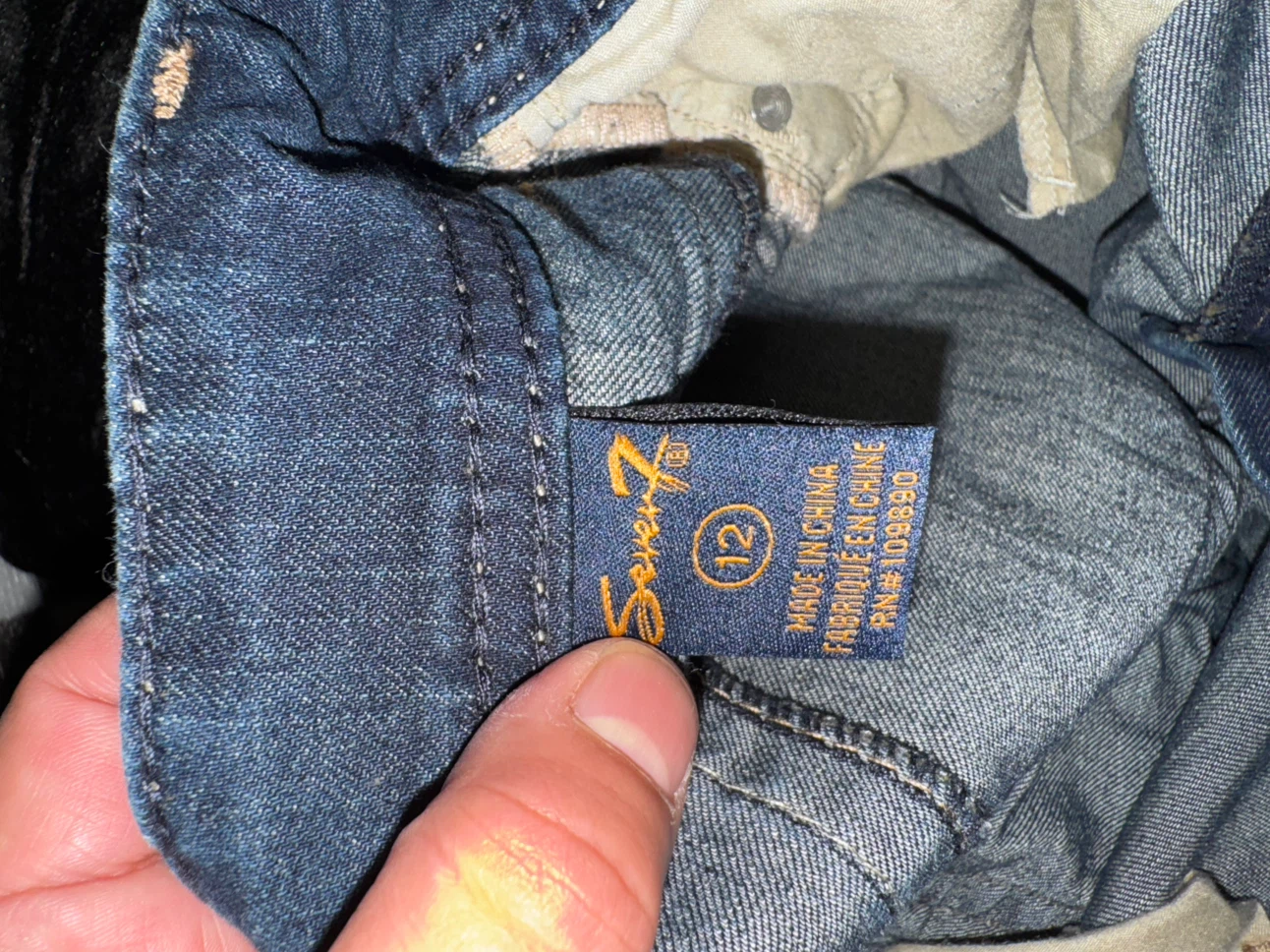 Seven7 Women's Denim Shorts Size 12 - photo 3