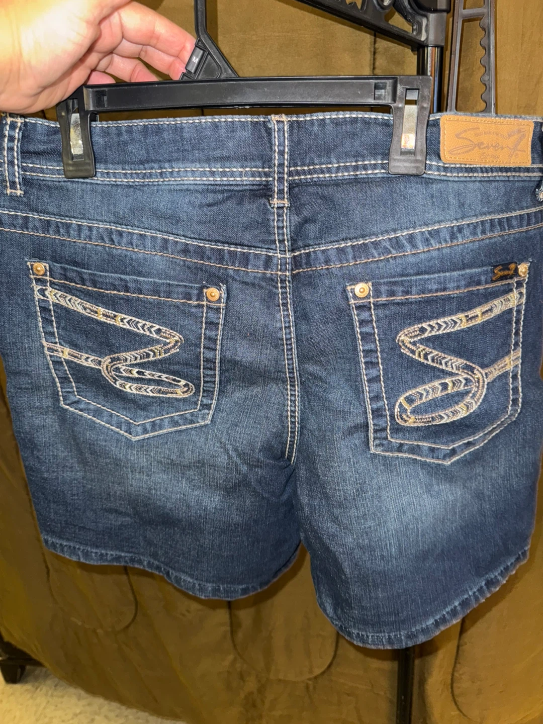 Seven7 Women's Denim Shorts Size 12 - photo 5