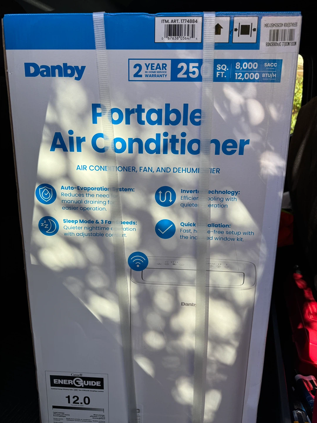 Danby 12,000 BTU Portable Air Conditioner