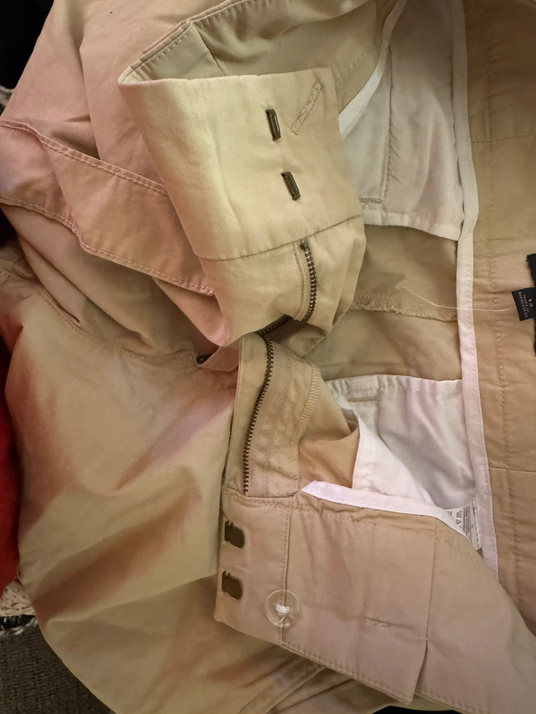 Banana Republic Tan Belted Shorts Size 12 - photo 2