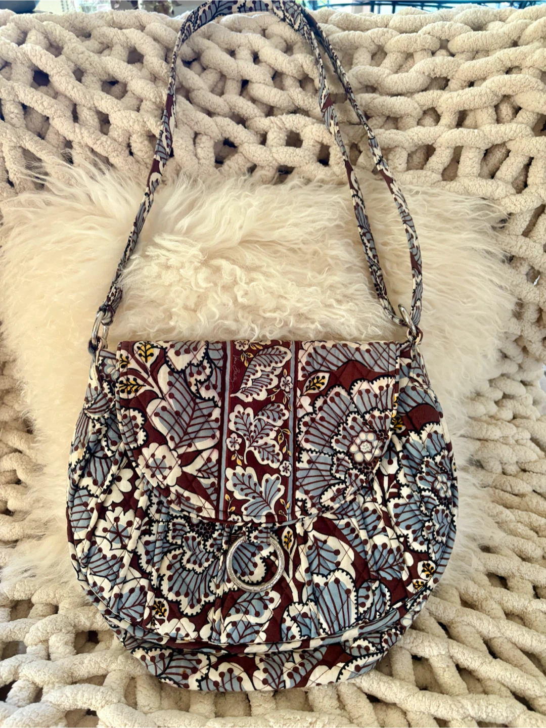 Vera Bradley Quilted Floral Crossbody Bag - photo 2