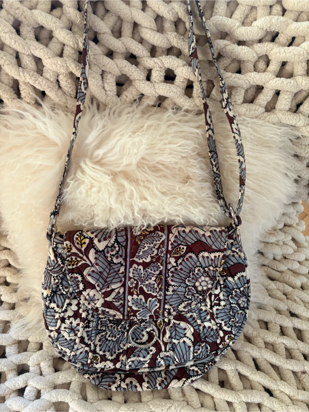 Vera Bradley Quilted Floral Crossbody Bag - photo 3