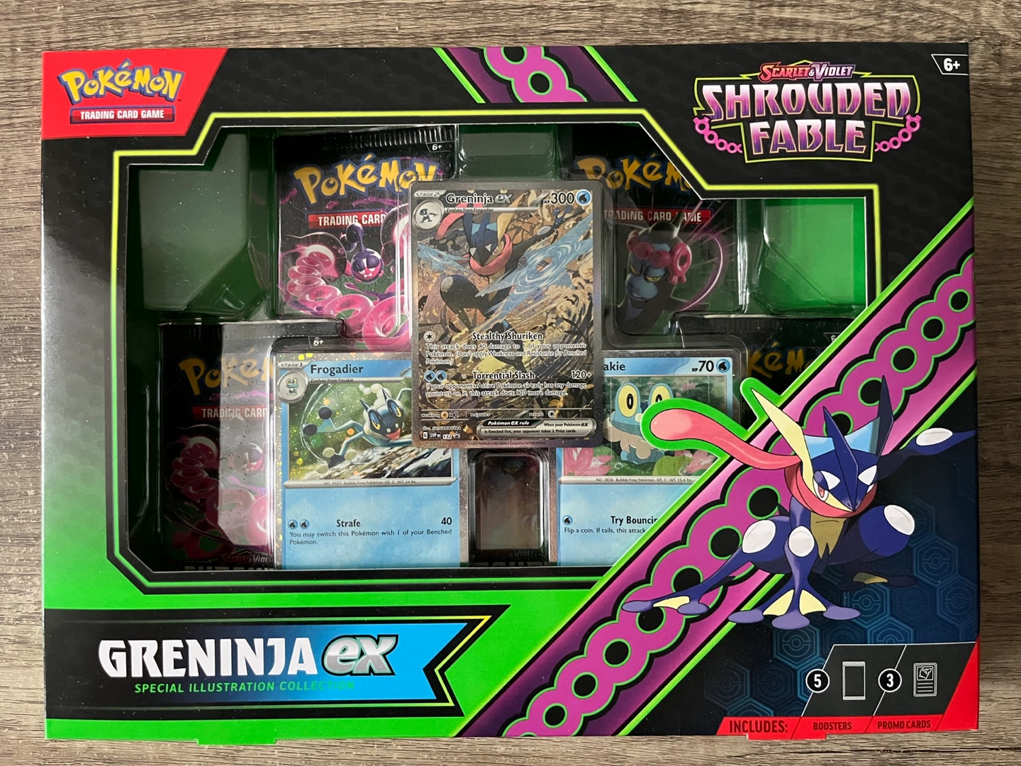Pokemon Shrouded Fable Greninja Premium Box