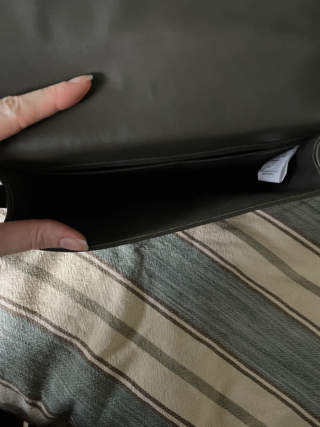 Oak + Fort Grey Real Leather Purse - photo 5