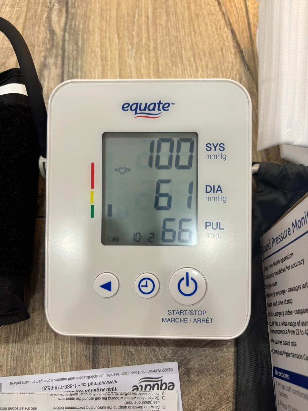 Equate Series 4000 Digital Blood Pressure Monitor – Complete Set