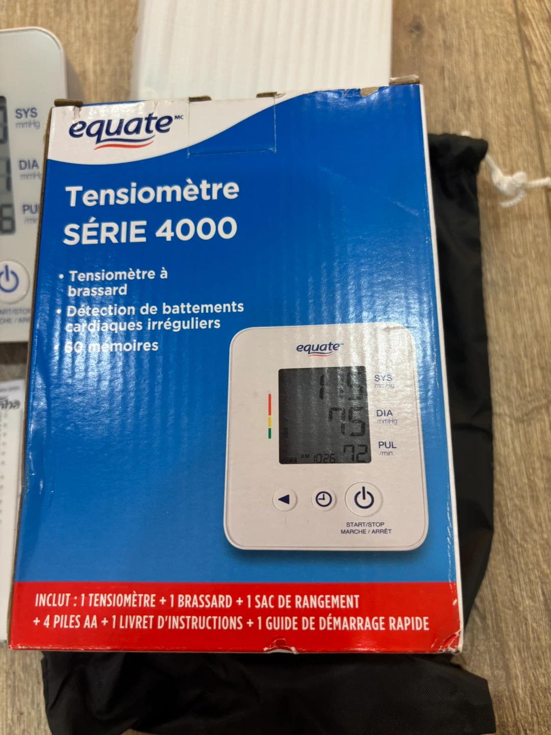 Equate Series 4000 Digital Blood Pressure Monitor – Complete Set - photo 2